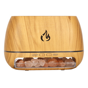 Humidificador de habitación de aromaterapia ultrasónico alimentado por USB, luz de llama, difusor de piedra de sal LED, <span class=keywords><strong>atomizador</strong></span> DE APLICACIÓN DE Hotel y <span class=keywords><strong>coche</strong></span> sin agua - Product Image 1