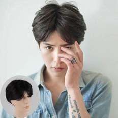 Oh Dae-oh Hombres Soldado de moda Estilo de cambio de cabello Pelucas de cabello humano de alta calidad - Product Image 1