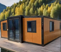 Maisons conteneurs de luxe préfabriquées sur mesure 20/30/40 pieds pour dortoirs, vente directe usine
