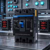 Disjoncteur à boîtier moulé CHINT NXM Série 500A 630A MCCB 3P, protection thermique et magnétique contre les courts-circuits, interrupteur à air