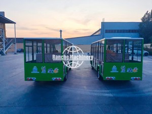 รถบัสไฟฟ้า RC Luxury 6 ที่นั่ง สำหรับเที่ยวชมสถานที่ พร้อมราวแขวนสัมภาระ แบตเตอรี่ตะกั่วกรด ความเร็วสูงสุด 60 กม./ชม. เวลาในการชาร์จ 5-7 ชั่วโมง - Product Image 5