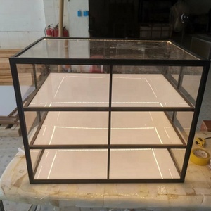 Tủ trưng bày bánh mì bằng kim loại di động, dễ lắp ráp và sử dụng, tủ trưng bày bánh ngọt bằng kim loại - Product Image 2