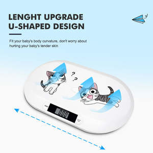 बिल्ली के कुत्ते के लिए इलेक्ट्रॉनिक डिजिटल पशु पालतू प्लेटफॉर्म स्केल स्केल - Product Image 3