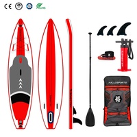 Hallosports 085 Léger Grand Touring sup Gonflable Stand up Paddleboard Racing sup Board pour Femme