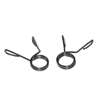 Accessoires de Fitness de haute qualité pince d'haltérophilie pince d'haltère collier d'haltères 50mm colliers à ressort ressort ressort de verrouillage sécurisé