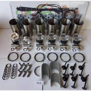 Nuevo Kit de Camisas de Motor A 3066 S6K para Excavadora E320/E320B, Camisa de Pistón y Anillo, Plateado, 1 Año de Garantía - Product Image 2