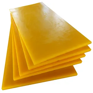 अच्छी processability पीला polyurethane 1mm रबर polyurethane शीट