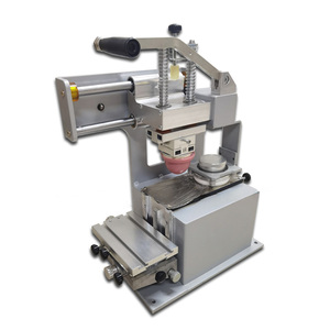 Machine d'impression à <span class=keywords><strong>tampon</strong></span> manuelle facile à utiliser pour bracelets en silicone, type table, avec logo monochrome, pour verre, plastique et impression couleur sur gobelets d'encre - Product Image 2