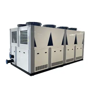 200kw 300kw 400kw Sistema De Refrigeração De Água Equipamento De Refrigeração A Ar Parafuso Resfriador De Água