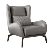 Fauteuil de salon, fauteuil d'appoint pour hall d'hôtel, en cuir PU, prix d'usine, livraison directe