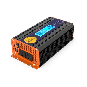 Inversor Solar de CC a CA, potencia de onda sinusoidal pura de 1kW, 2kW, 3kW, 5kW, 12V, 24V, precio de baja frecuencia, oferta