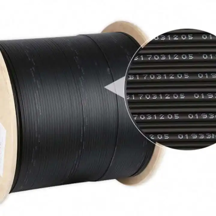 ftth fiber optic drop cable 1 core/2 cores/4 cores single mode/multi mode fiber type