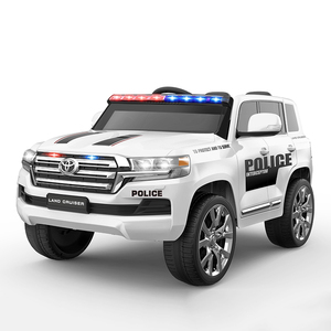 Voiture électrique pour enfants Toyota Land Cruiser sous licence, 24V, télécommande, véhicules électriques, 2 places, voiture de <span class=keywords><strong>police</strong></span> jouet pour enfants - Product Image 3