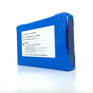 ชุดแบตเตอรี่ลิเธียมแบบชาร์จได้ DTP 3.7V 50Ah 185Wh Li-Ion 18650/21700/26650 พร้อมฝาครอบ - Product Image 2