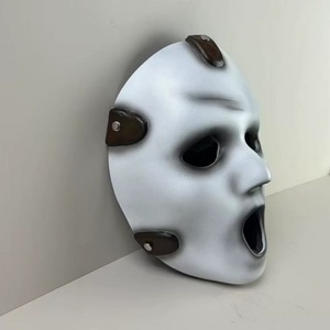 <span class=keywords><strong>Halloween</strong></span> y Pascua Crafts Scream Cosplay Máscaras artesanales de resina hechas a mano - Product Image 5