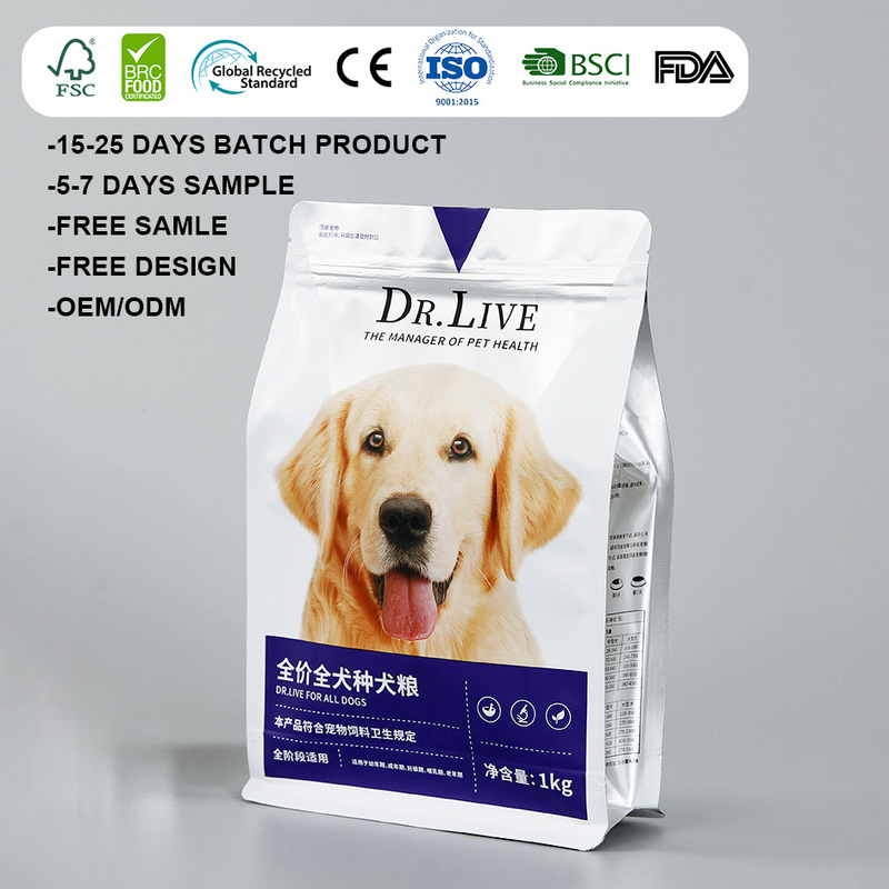 High Quality Custom Printed Stand up