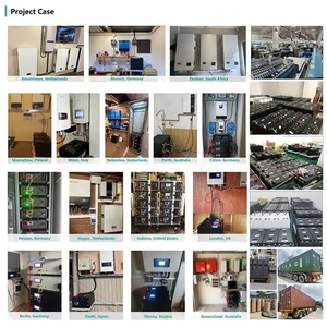 CERRNSS 10 년 보증 PC 모니터 6000 + 사이클 15KW 가정 에너지 저장 51.2V 100AH 120AH 150AH 200AH 48V LiFePO4 배터리