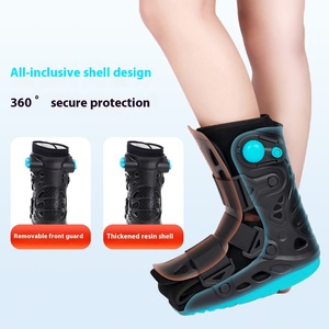 Botte orthopédique pneumatique gonflable avec frein à disque, certifiée CE Classe II, pour le soutien médical des pieds cassés ou entorses - Product Image 5