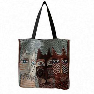 Hua Cheng Euro-American Printed <b>Canvas</b> Lining Portable Fashion <b>Large</b> Capacity Mom Tote <b>Bag</b> for Travel & Shopping - Product Image 6