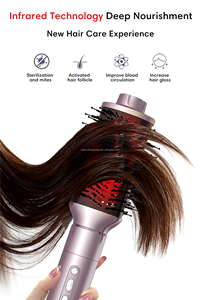 <span class=keywords><strong>Spazzola</strong></span> Asciugacapelli ad Aria Calda con 7 Testine Intercambiabili per Styling Rapido e Duraturo di <span class=keywords><strong>Capelli</strong></span> Ondulati, Logo Personalizzabile OEM/ODM - Product Image 6