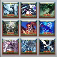 Eif Surprise Display Kids Pokemoned Soul Toy 10*10mm Square PVC Eco-Friendly Durable Refrigerator Magnet Stickers Bulk Wholesale