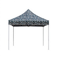 Carpa de Playa Grande para Exteriores, 6x3, con Estructura Metálica, Techo de Lona, Distancia entre Paredes de 5m, Paredes Laterales de Tela, para Publicidad, Eventos, en Venta