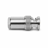 Connecteur coaxial RF mâle BNC à sertir pour câble RG58 WTR195 WTR200, connecteur 50 ohms