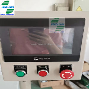 Động cơ servo xi lanh tròn PP nhựa thủy tinh chai cốc bán tự động lụa Màn hình máy in cho nước hoa mỹ phẩm - Product Image 6