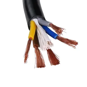 Cable de alimentación Royal Cord de muestra gratis para construcción 0,5mm 0,75mm 1mm 1,5mm 2,5mm 4mm muestras cable eléctrico cobre eléctrico