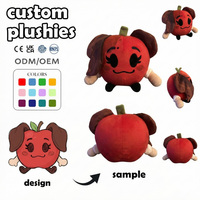 Peluche personnalisée, poupée en peluche, jouet en peluche, poisson mignon à pois, cadeaux pour club de pêche, Hello Baymellow, sacs à main en peluche, jouet en vinyle personnalisé