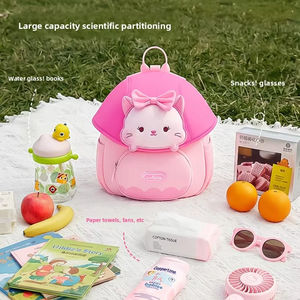 <span class=keywords><strong>Mochila</strong></span> Infantil de Neopreno con Diseño de Dibujos Animados, Resistente, para Niños y Niñas de 3 a 6 Años, para Guardería, Uso Diario, con Diseño de <span class=keywords><strong>Animales</strong></span> - Product Image 4