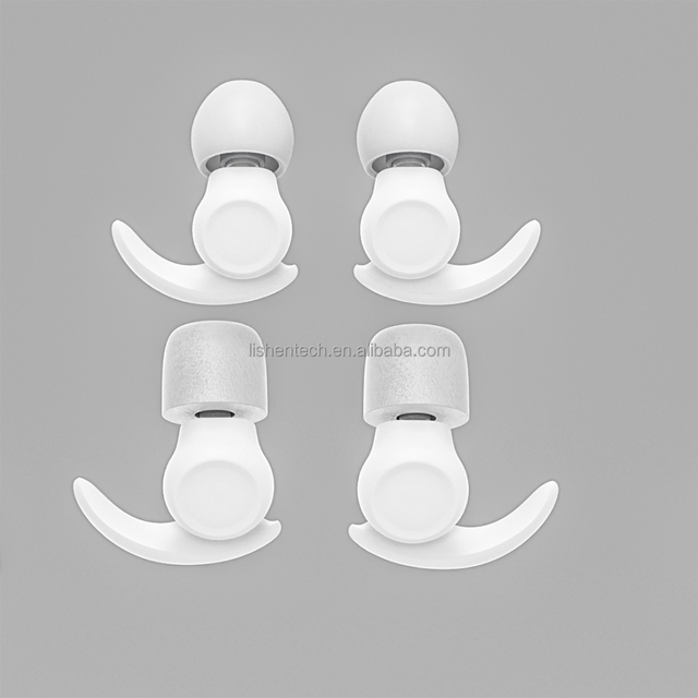 Memory Foam Ear Tips Earplugs Silicone Sleep Memory Foam Soundproof Ear Plug Soft Sponge Sound Insulation Earplug