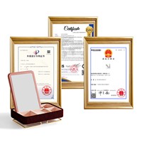 Boîte à bijoux haut de gamme en cuir PU de luxe Logo personnalisé couleur carré Design moderne stockage haute capacité fait à la main coloré