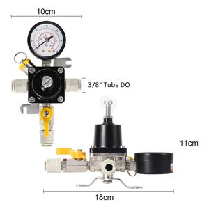 Régulateur de <span class=keywords><strong>CO2</strong></span> secondaire à jauge unique de la nouvelle série économique avec soupape de surpression - Product Image 3