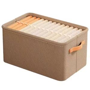 Vải quần áo và đồ chơi hộp lưu trữ với dây rút gấp tính năng cho phòng ngủ phòng khách sử dụng nhà máy bán buôn - Product Image 1