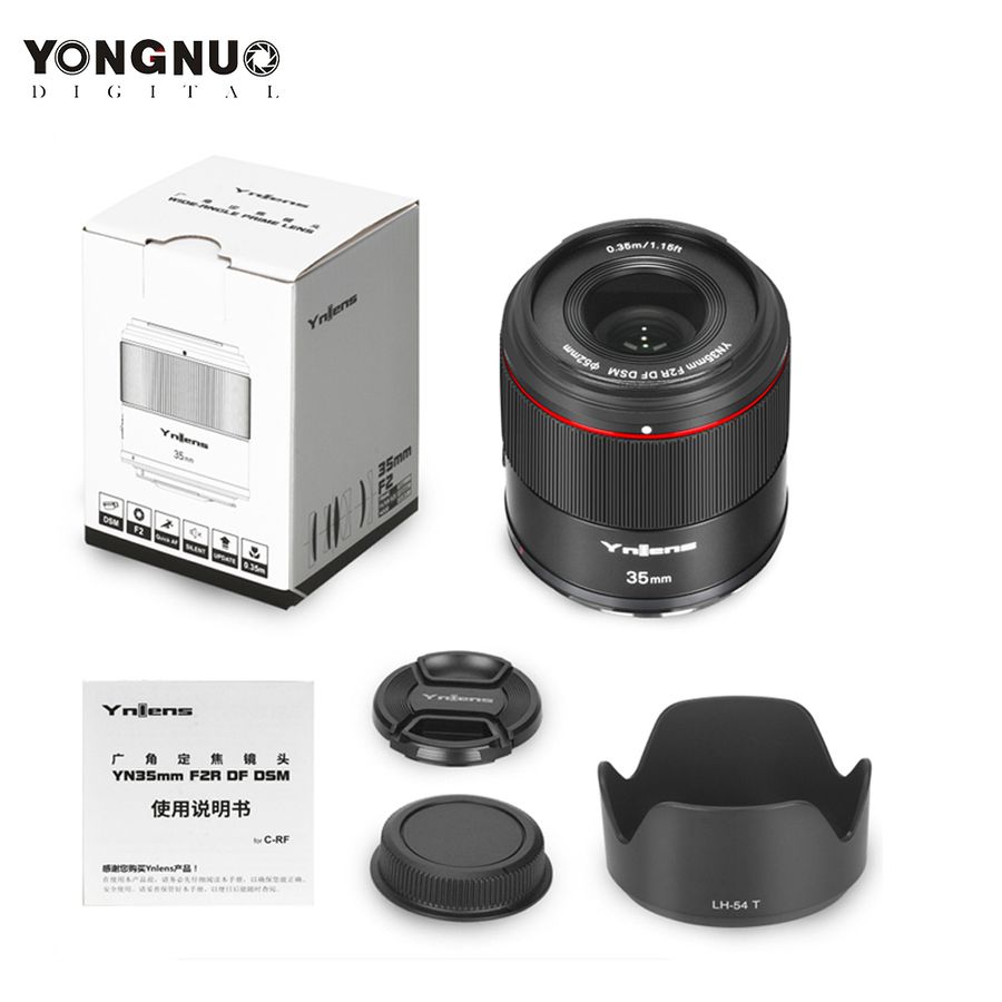 Yongnuo YN35mm F2R DF DSM レンズ AF/MF 35mm F2 フルフレーム用
