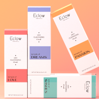 Boîte en carton personnalisée avec logo imprimé pour cosmétiques, emballage en carton pour lotion, huile essentielle, rouge à lèvres, brillant à lèvres, produits de beauté