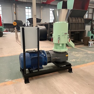 XINXIANG Máquina de Matriz Plana de Alta Capacidad (100-1500kg/h) para Producción de Pellets de Biomasa Comunitaria, Diámetro de Pellet Personalizable de 3-12mm - Product Image 1