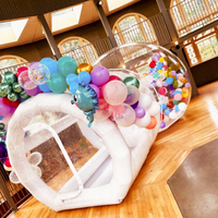 Tente à bulles gonflable transparente pour le camping en plein air, dôme transparent, maison à bulles, tentes personnalisées pour la cour et les stations balnéaires
