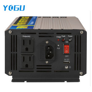 YOGU <span class=keywords><strong>1000</strong></span> W/1kw <span class=keywords><strong>1000</strong></span> <span class=keywords><strong>Watt</strong></span> 12V/24V/48V DC à AC 110V/120V 220V/230V Onduleur solaire à onde sinusoïdale pure - Product Image 3