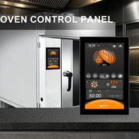 Pengontrol Suhu Oven Konveksi Kustom Pabrik, Termostat Akurasi Tinggi dengan Panel Layar Sentuh 7 Inci