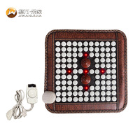 Coussin de massage chauffant électrique à photons Jiwan Lejia en Germanium et Tourmaline, personnalisable, pour le bien-être (vente en gros)