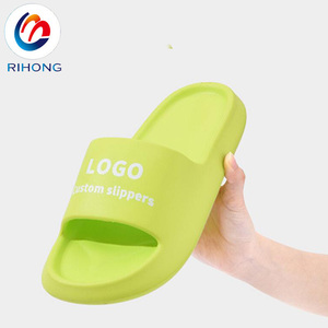 Nuovo arrivo di alta qualità estate luce <span class=keywords><strong>eva</strong></span> schiuma unisex dimensioni personalizzate logo oem sandali cuscino nuvola diapositive - Product Image 3