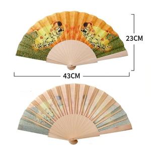 Éventails pliants en bois élégants à impression personnalisé<span class=keywords><strong>e</strong></span> Beckon pour événements au bord de la piscine, cours d'été et promotions - Product Image 6