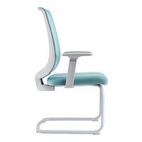 Chaise de bureau de couleur bleue chine chaise de bureau électrique chaise de bureau pas cher