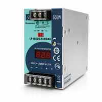 Alimentation à découpage sur rail DIN Reignpower 500W, alimentation 24V, convertisseur AC/DC stabilisé, alimentation industrielle, fabricant ODM