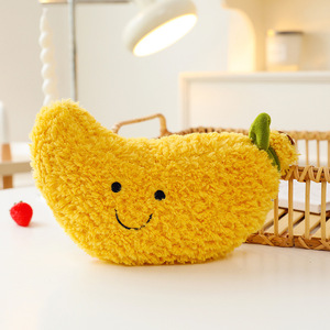 Wholesale <b>Super</b> <b>Soft</b> New Fruit Series Plush Toys Pineapple Strawberry Watermelon Wedding <b>Throwing</b> Dolls ODM PP Stress Relief - Product Image 5