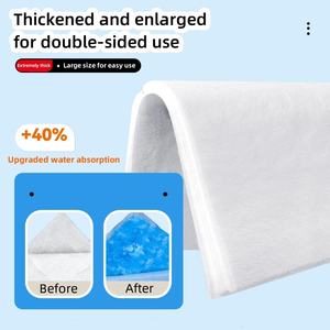 Suministros de orina para perros Almohadilla para orina para perros Pañales para mascotas Limpieza de perros y gatos Papel absorbente Limpiar orina Pañales de peluche - Product Image 4