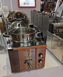 Équipement de cuisine MDXZ-22 de friteuse à pression de comptoir de l'usine CNIX avec certificat CE ISO