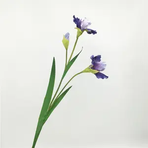 Hochwertige künstliche Irisblume echte Note Heim Hochzeit Party Dekoration Tisch Mittelteil französische Blume